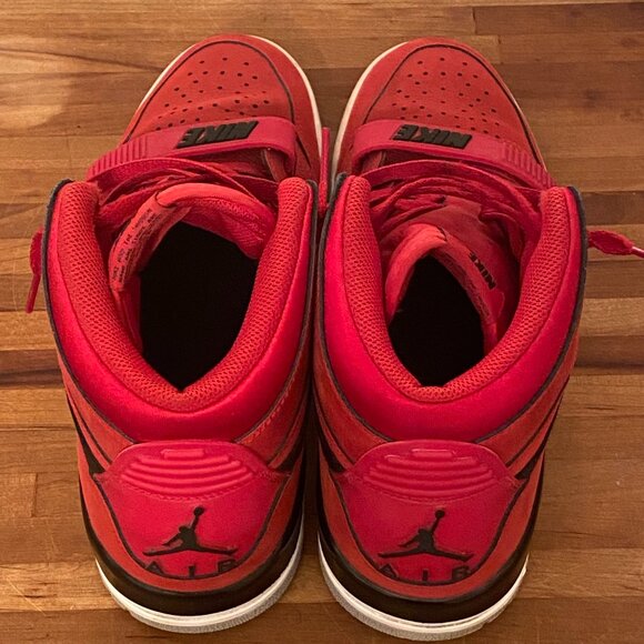 Nike Air Jordan Legacy 312 Toro Red Men's Size 10 Basketball Sneakers - Picture 5 of 14